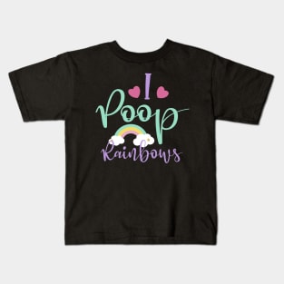 Poop Unicorn Kids T-Shirt